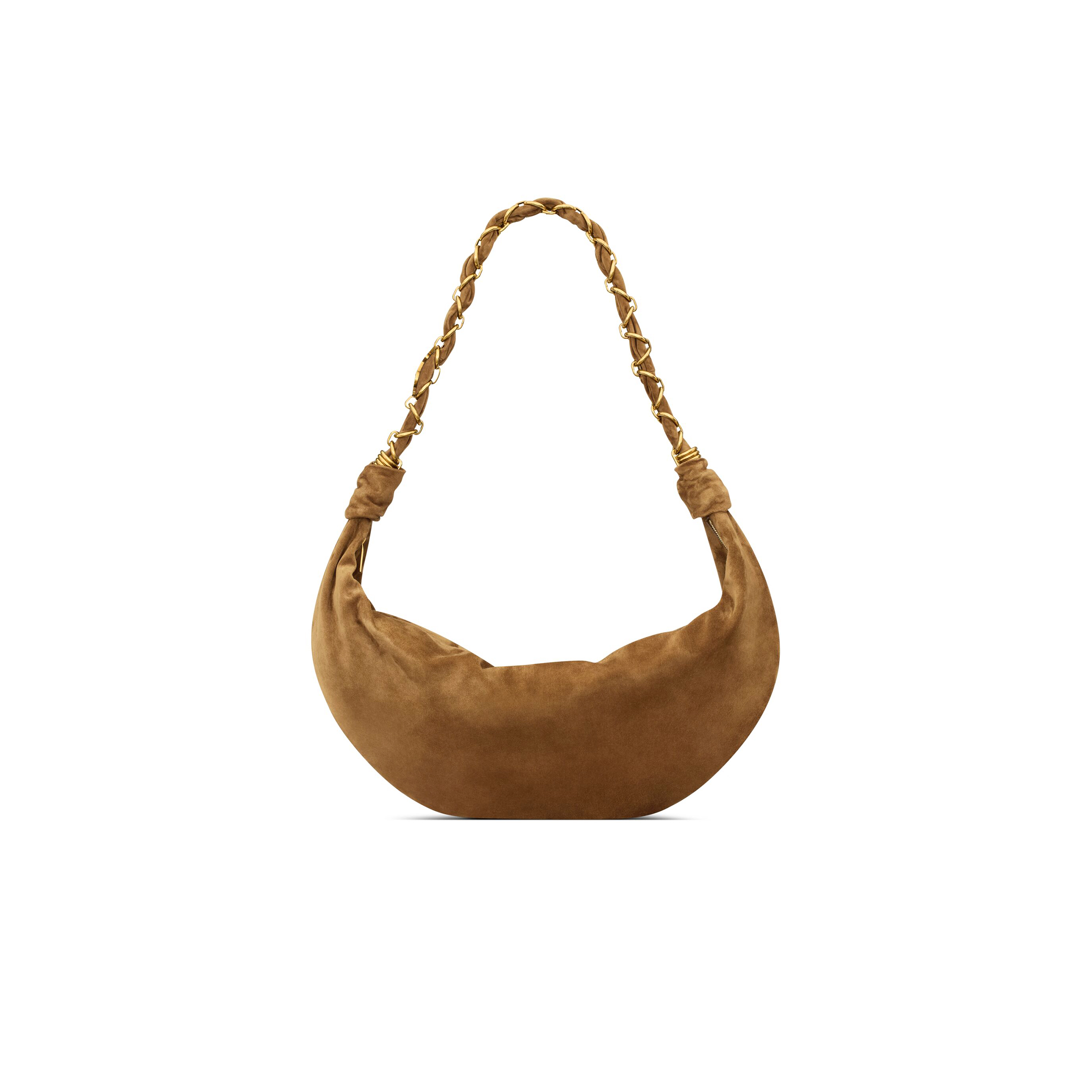 YSL AMALIA HOBO IN SUEDE 8622101U80W2916  (23-62*28*4cm)